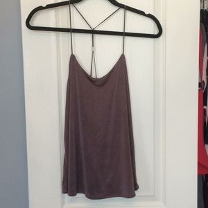 Mauve tank top from Express
